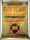 Rotes Reis Mehl gerostet  